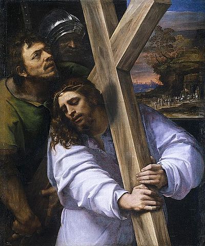 Cristo cargando su cruz