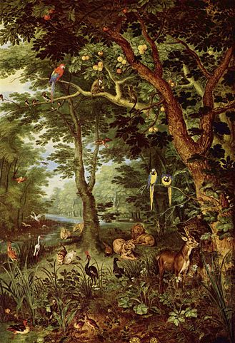 Painting of the paradise
