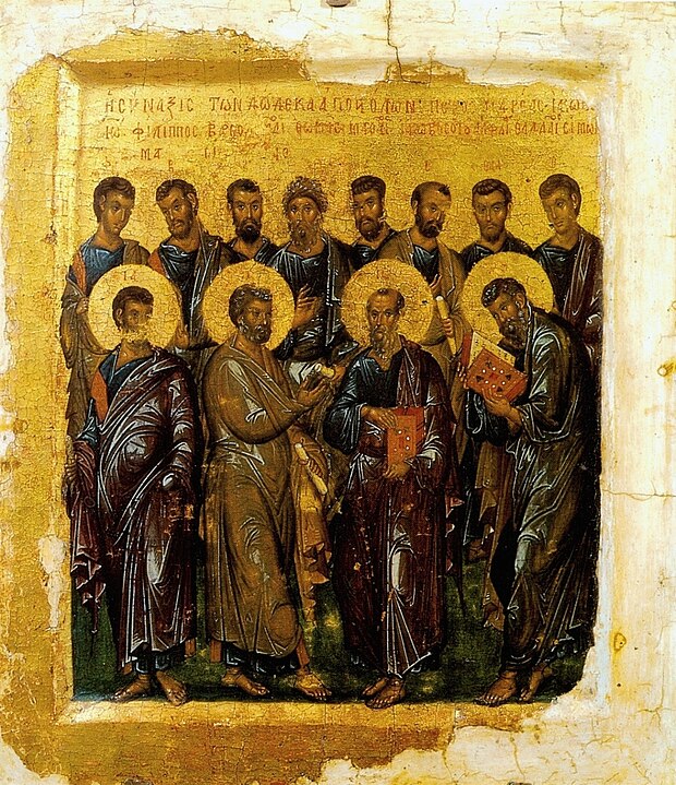 Icono de los doce apóstoles