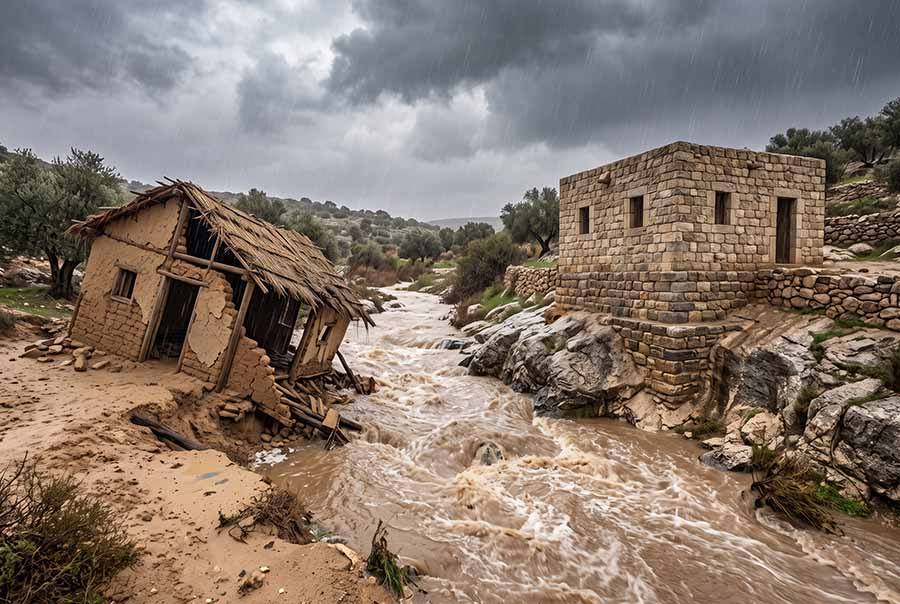 La parábola de la casa sólida y la casa débil.